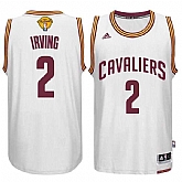 Cleveland Cavaliers #2 Kyrie Irvin White 2017 NBA Finals Swingman Jersey,baseball caps,new era cap wholesale,wholesale hats